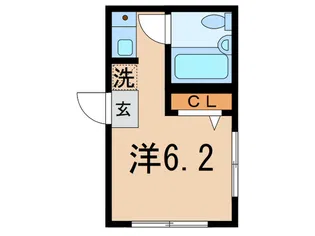 インベスト馬込II【1階】の間取り