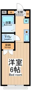 ウィステリア壱番館【1階】の間取り
