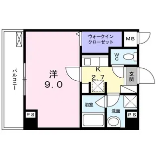 NAKAMURA BLD.【2階】の間取り