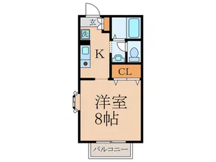 メイプルコ-ト【2階】の間取り