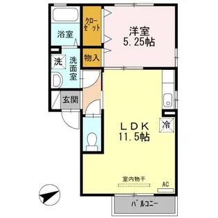 シャルム・フジタ【2階】の間取り