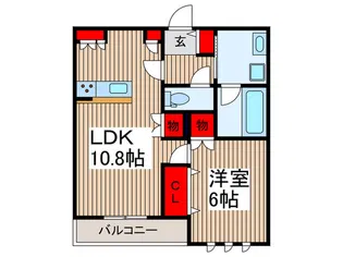 ULTIMATE【3階】の間取り