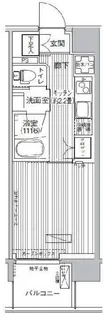 レーヴマニフィック本郷【3階】の間取り