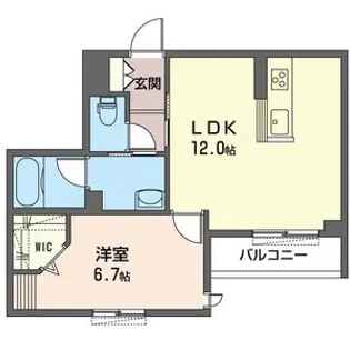 トレス【2階】の間取り