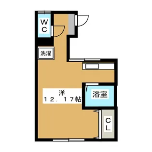 コーポ夏山【2階】の間取り