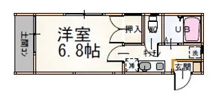 コーポNT-1【1階】の間取り