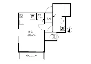 スカイハウス【1階】の間取り