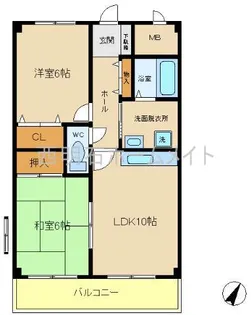 パストラルコート【1階】の間取り