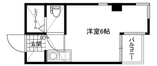 グローリア上ヶ原【2階】の間取り