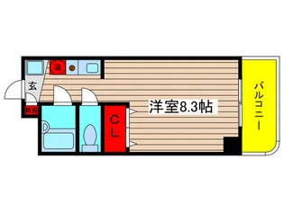 ヴァコールウチハマ【3階】の間取り