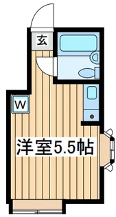 東京都調布市国領町7【アパート】の間取り