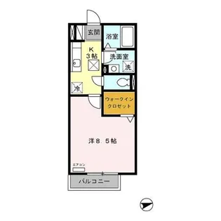 ボナンザ【1階】の間取り