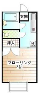 プレジール伊勢宮【2階】の間取り