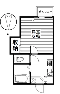 ラ・セゾン高崎【1階】の間取り