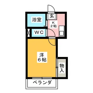 メゾニティK【2階】の間取り