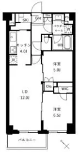 ザ・ケンジントン・レジデンスときわ台【1階】の間取り
