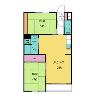 パストラル M2【1階】の間取り
