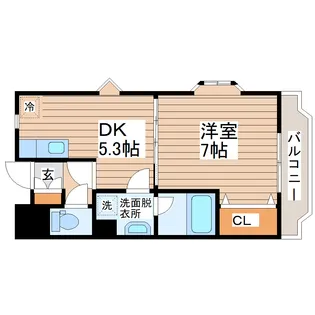 ワークヒルズ【3階】の間取り