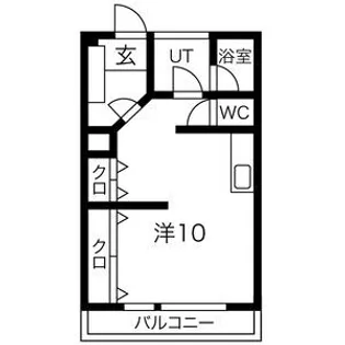 メゾンラピス【3階】の間取り