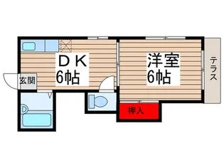 メゾンサチ【2階】の間取り