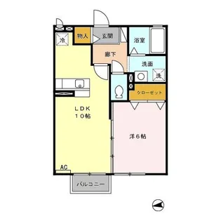 セピアコート【2階】の間取り