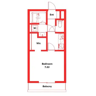 アズール中央【2階】の間取り