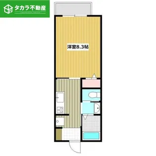 トレジャーシップ【1階】の間取り