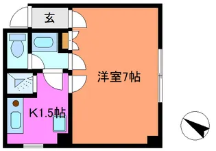 東京都墨田区向島2【マンション】の間取り
