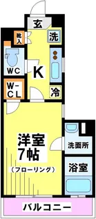 レディアス調布国領【5階】の間取り