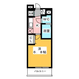 GENOVIA京成立石III skygarden【1階】の間取り
