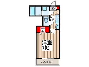 K´s city大宮【1階】の間取り