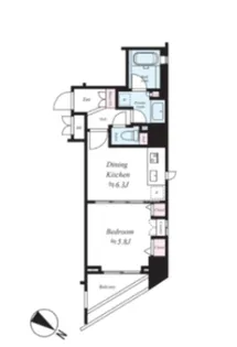東京都大田区蒲田5【マンション】の間取り