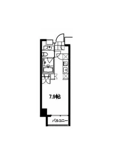 フレンシア麻布十番サウス【4階】の間取り