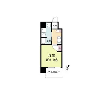 大阪府大阪市東淀川区小松1【マンション】の間取り