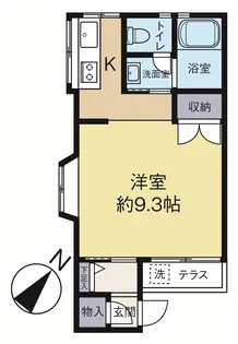 ロイヤルハイム【1階】の間取り
