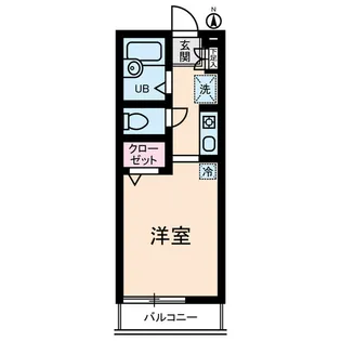 プロムナード中浦和【2階】の間取り
