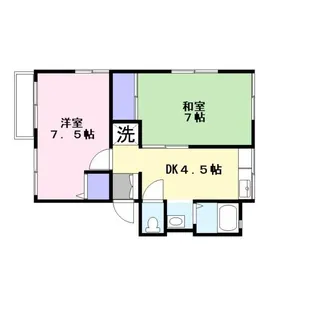 INDA BASE 1【2階】の間取り