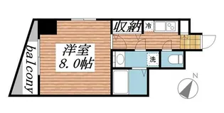 東京都港区白金台4【マンション】の間取り
