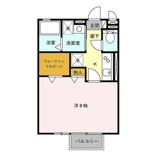 神奈川県厚木市愛甲東1【アパート】の間取り