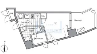 レジディア目白II【8階】の間取り