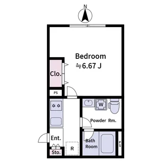 aLATO Oyama【1階】の間取り