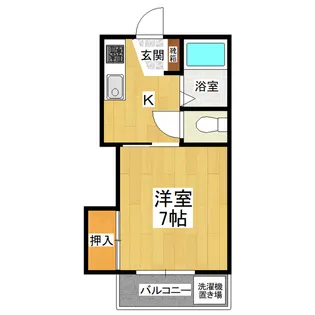 ハイツTY【2階】の間取り
