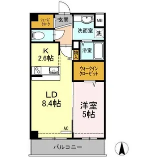 東京都中野区本町1【マンション】の間取り