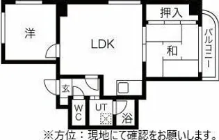 ブルームハイツ豊平【3階】の間取り