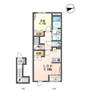 L I N K(リンク)【2階】の間取り