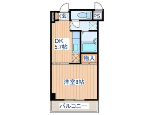 YSKコーポ卸町【3階】の間取り