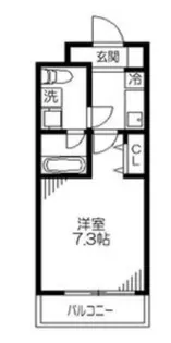 東京都品川区東大井4【マンション】の間取り