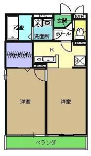セレッソ・アベニュー【2階】の間取り