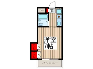 パシフィックコ-ポ1【3階】の間取り