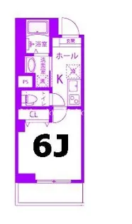 A R横浜【4階】の間取り